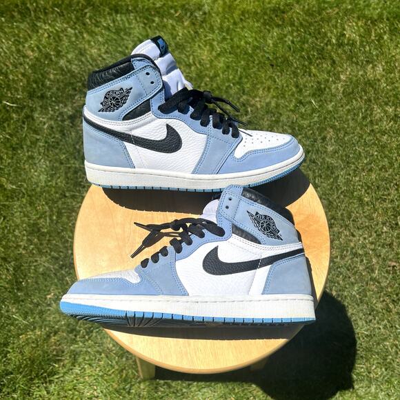 Nike Air Jordan 1 Retro High OG \'University Blue\' Mens Shoes Size 7 main image 8